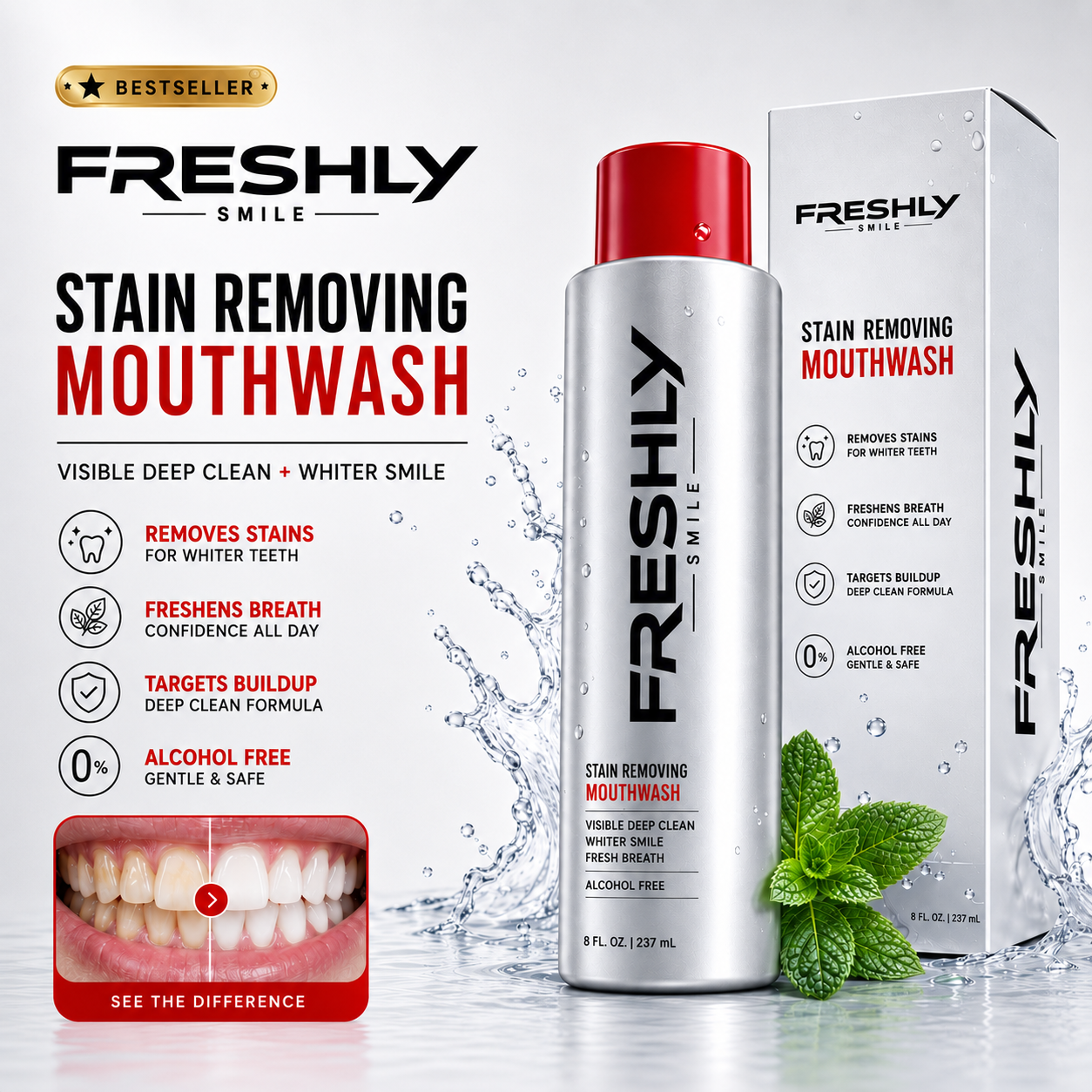 Stain Correct Mouthwash